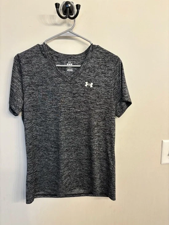 Under Armour Pink & Charcoal Performance Tee Duo - Picture 6 of 9